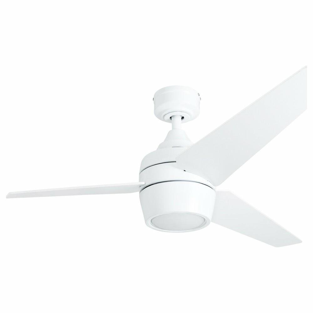 Ceiling Fans |  Honeywell Eamon Modern Ceiling Fan With Light And Remote, 52″, White