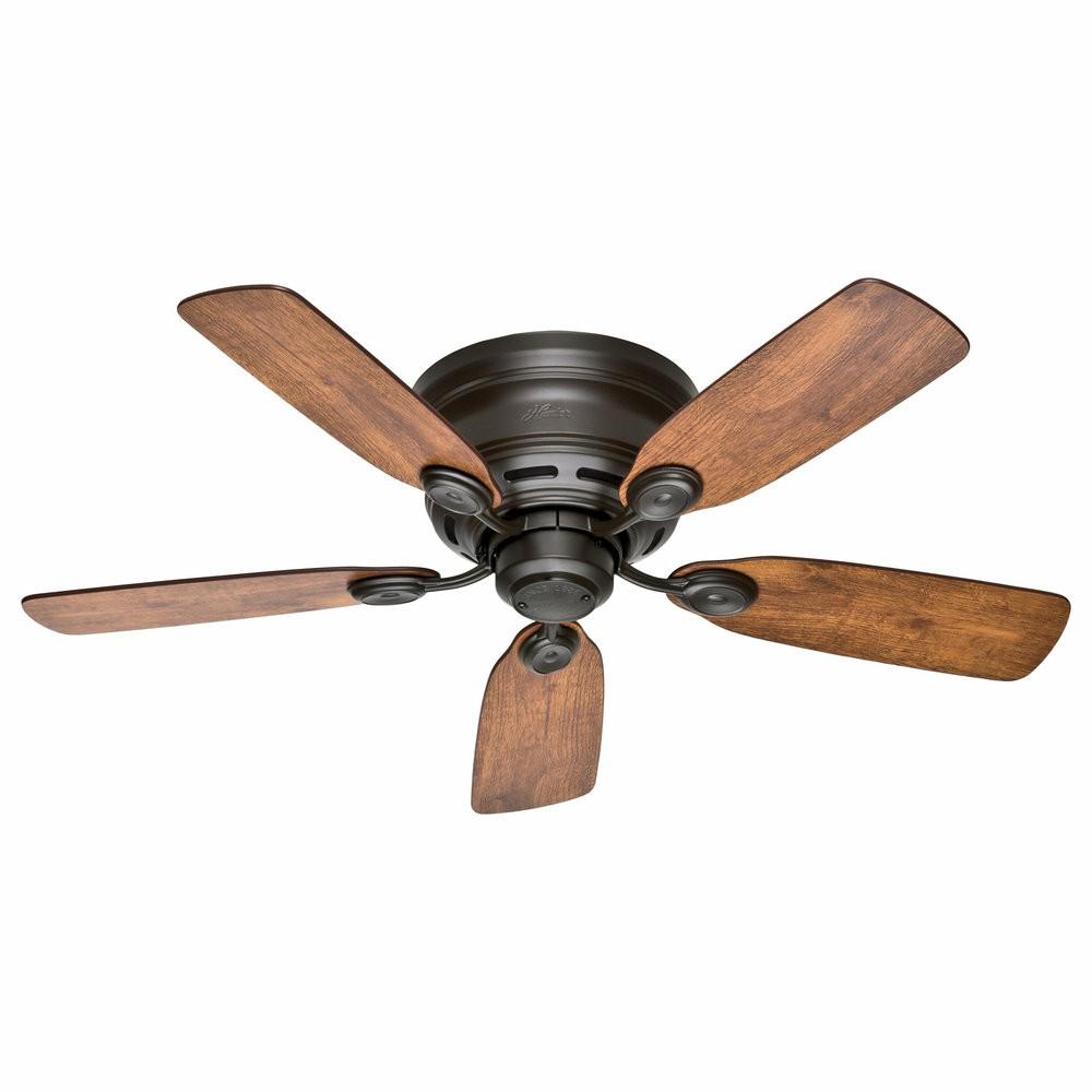 Ceiling Fans |  Hunter Fan Company 42″ Low Profile Iv New Bronze Ceiling Fan