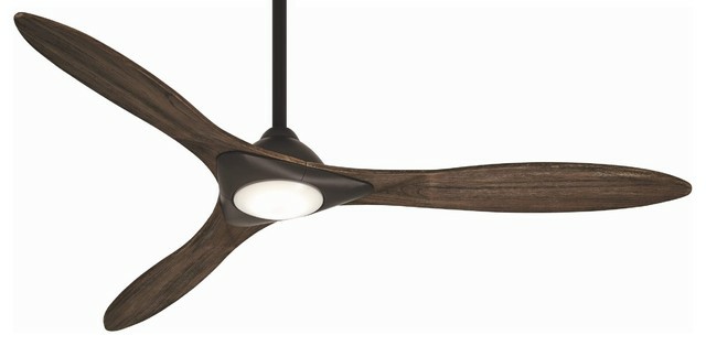 Ceiling Fans |  Minka Aire Sleek 60″ Led Ceiling Fan, Oil Rubbed Bronze