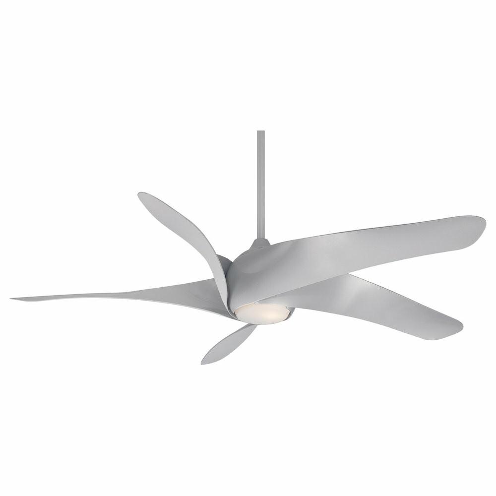 Ceiling Fans |  Minkaaire Artemis Xl5 62 Led Artemis Xl5 5 Blade 62″ Led Indoor – Silver