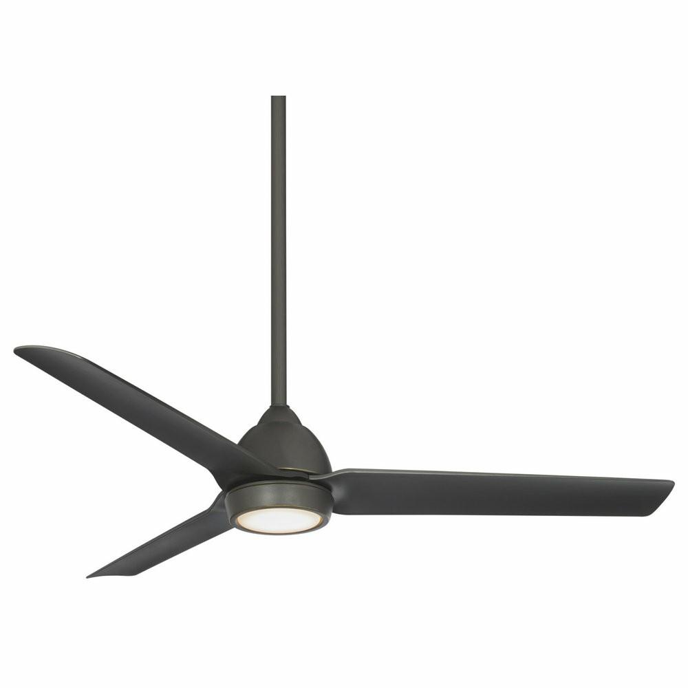 Ceiling Fans |  Mocha Indoor/Outdoor 3-Blade Smart Ceiling Fan Oil Rubbed Bronze, With Light