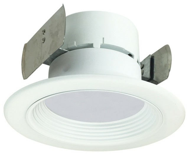 Ceiling Fans |  Nora Lighting Noxtw-432 Onyx 4″ Led Baffle Recessed Trim – – White / White