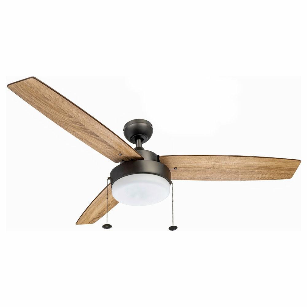 Ceiling Fans |  Prominence Home Statham Modern Ceiling Fan With Light, 52 Inch, Espresso