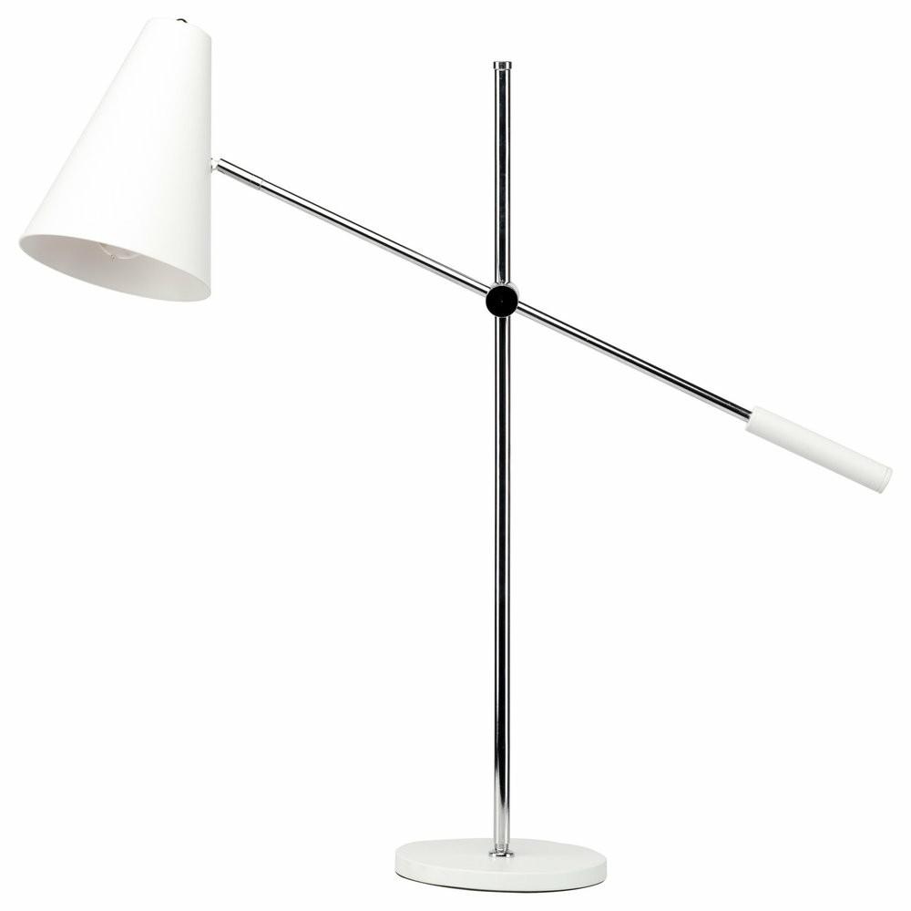 Ceiling Fans |  Tivat White Metal Table Lighting