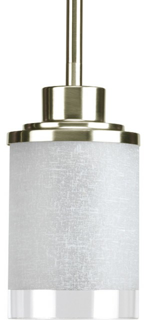 Pendant Lighting |  1-Light Mini-Pendant, Brushed Nickel