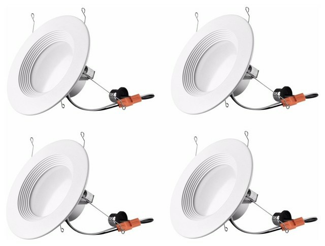 Recessed Lighting |  6″ Retrofit, 5000K , Cri90, Etl, 15W, Lm1000, Set Of 4