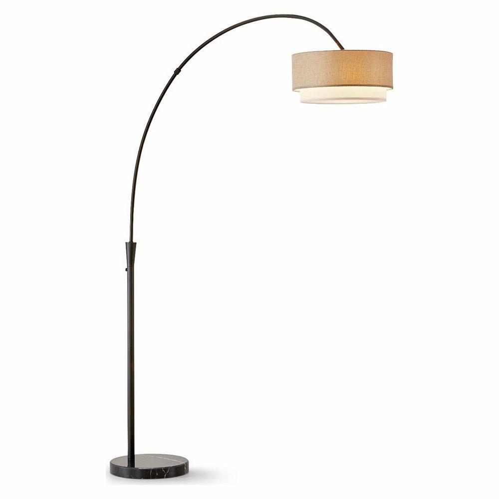 Floor Lamps |  Elan Arch Floor Lamp, Dark Bronze/Brown