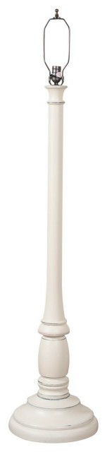 Lamp Bases |  Irvins Country Tinware Brinton House Floor Lamp Base In Rustic White