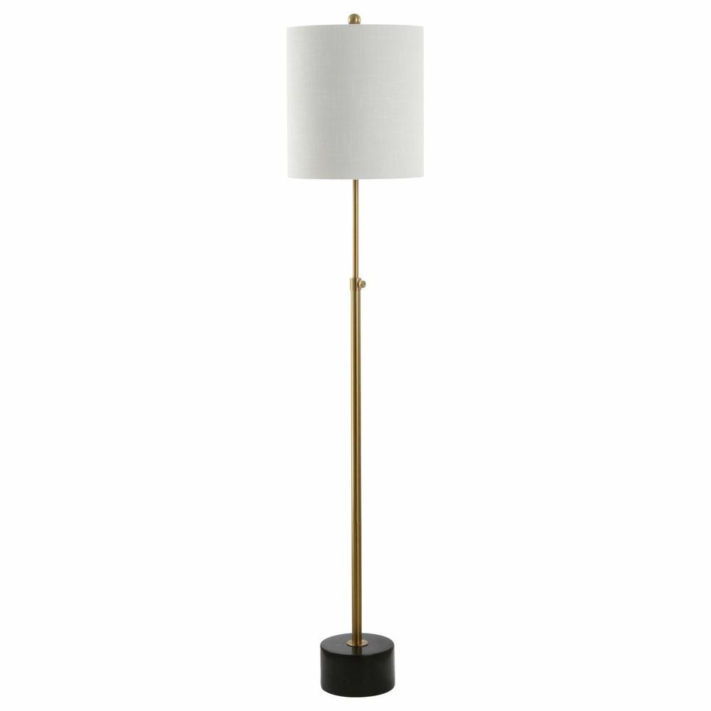 Lamp Sets |  Jonathan Y Lighting Jyl6004 Crosby 1 Light 56″ Tall Led Buffet – Brass / Black